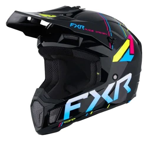 Мотокрос каска FXR Clutch Comp MX26 Rave